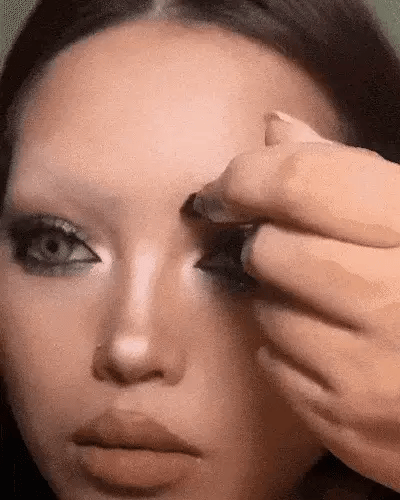 Pennello angolato per microblading sopracciglia Brow-fection