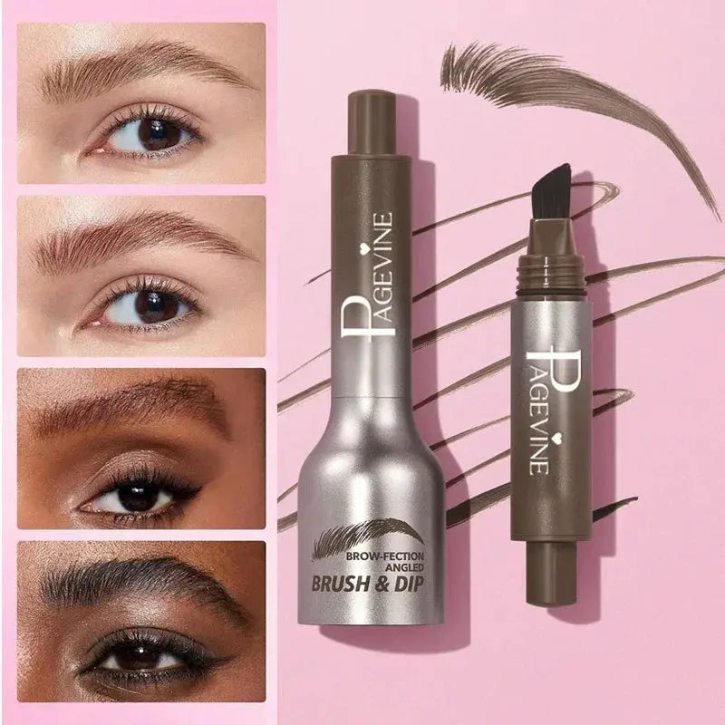 Pennello angolato per microblading sopracciglia Brow-fection